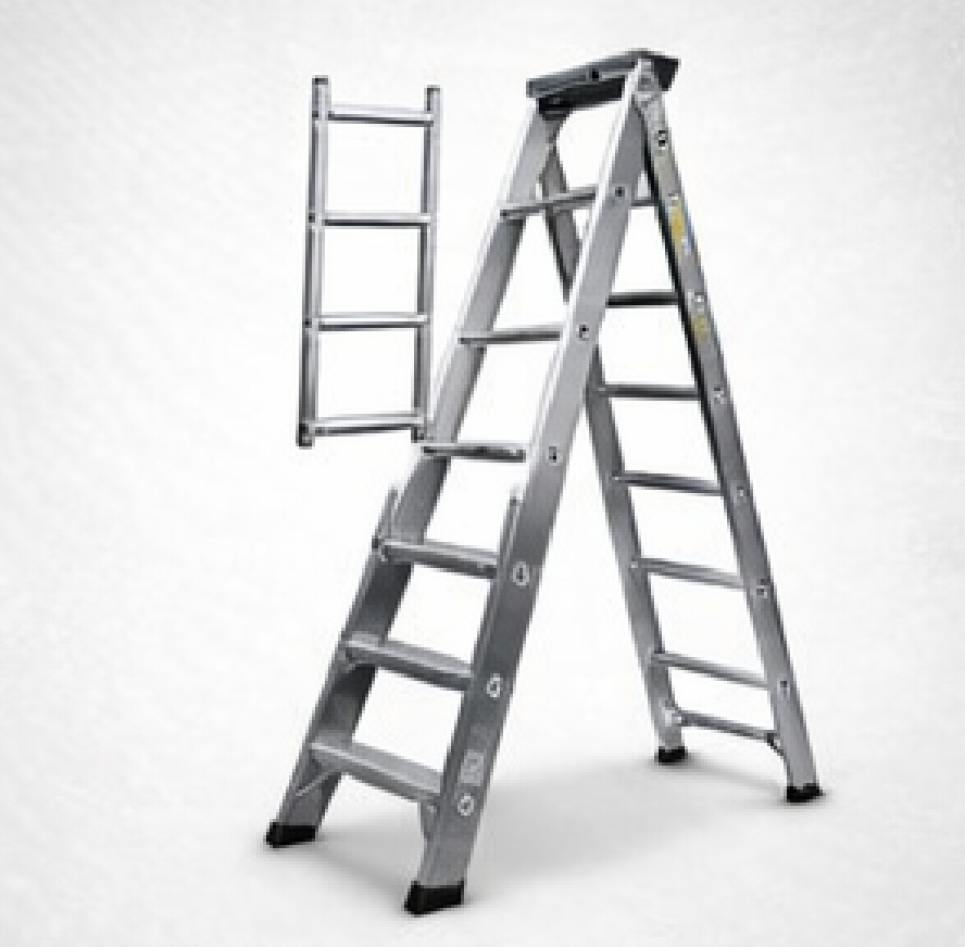 Aluminum Rolling Warehouse Ladder